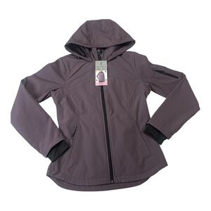 Free Country Super Softshell Jacket -Color: Fig -Size: Small **NWT**